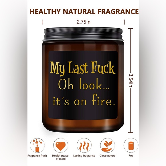 Lavender Scented Candle - Picture 2 of 4